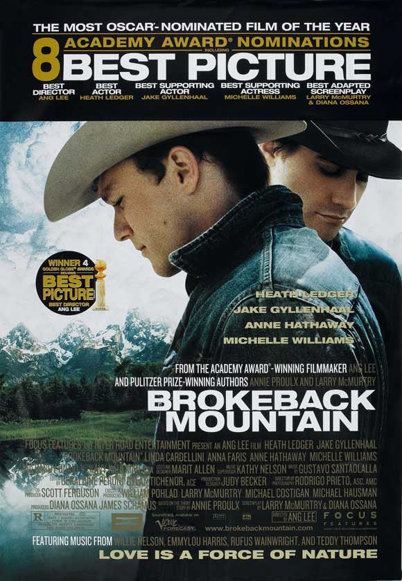 Brokeback Mountain Movie Poster Print (27x40)