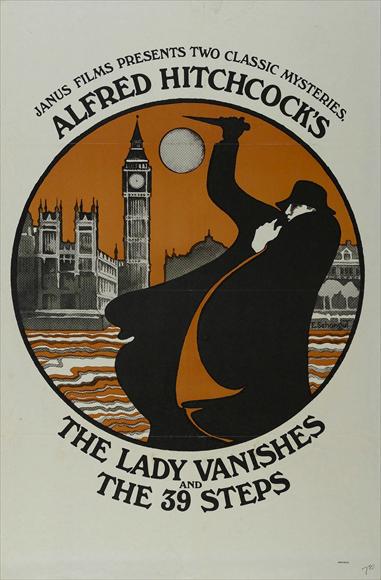 The 39 Steps Movie Poster Print showcasing vintage design and classic cinema.