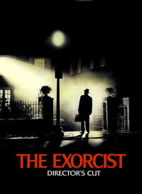 The Exorcist Movie Poster Print showcasing classic horror art.