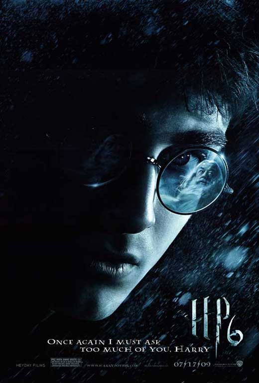 Harry Potter and the Half-Blood Prince Movie Poster Print featuring vibrant imagery.