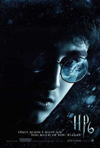 Harry Potter and the Half-Blood Prince Movie Poster Print featuring vibrant imagery.