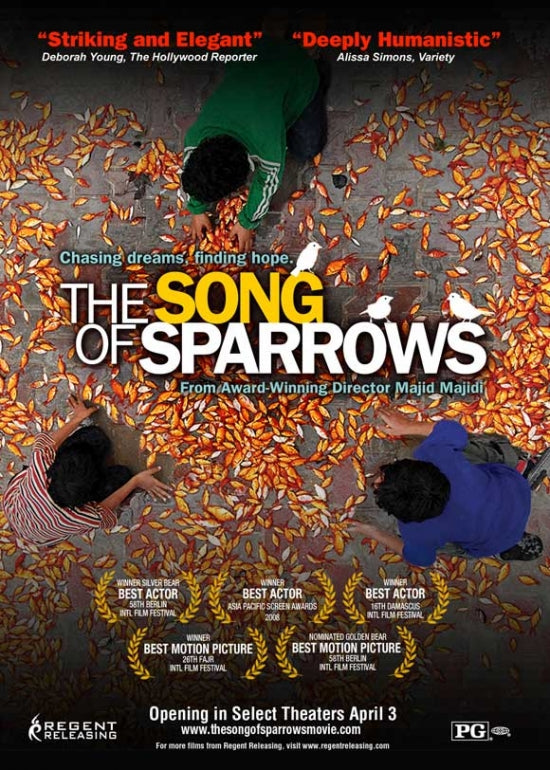 The Song of Sparrows Movie Poster Print showing vibrant cinematic art.