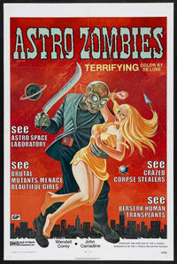 The Astro Zombies Movie Poster Print (27x40) by Pop Culture Graphics