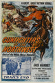 Gunfighters of the Northwest Movie Poster Print showcasing classic Western cinema.