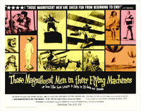 Those Magnificent Men in Their Flying Machines Movie Poster Print showcasing a whimsical aviation design.