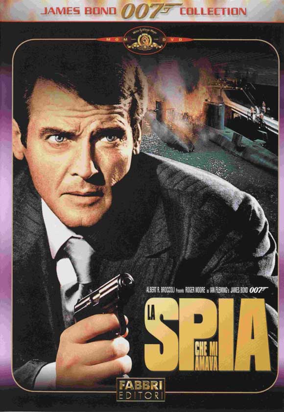 The Spy Who Loved Me Movie Poster Print featuring classic James Bond imagery.