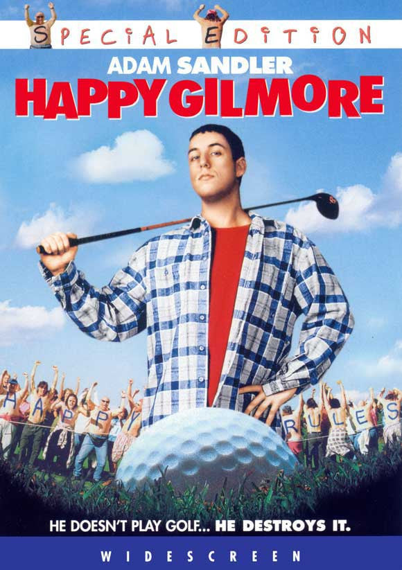 Happy Gilmore Movie Poster Print (27x40) - Classic Comedy Wall Art