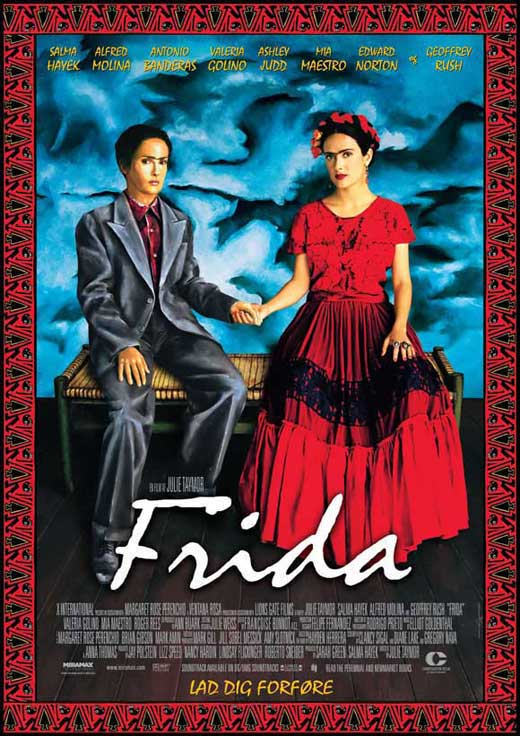 Frida Movie Poster Print showcasing vibrant colors and artistic detail