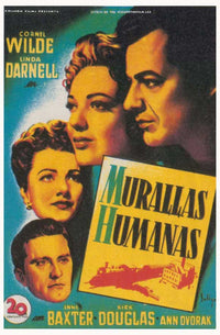 The Walls of Jericho Movie Poster Print showcasing cinematic artwork.
