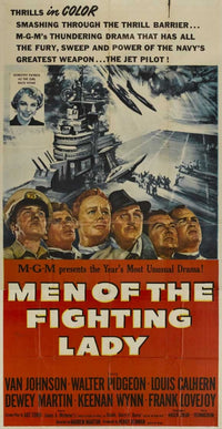 Men of the Fighting Lady Movie Poster Print showcasing naval aviators