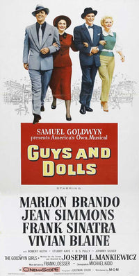 Guys and Dolls Movie Poster Print (11x17) - Perfect for Home Décor