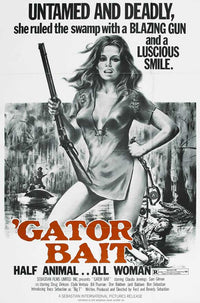 Gator Bait Movie Poster Print - Vintage cinema artwork