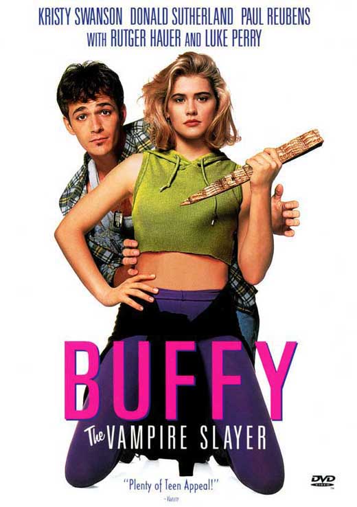 Buffy the Vampire Slayer Movie Poster Print featuring Buffy Summers