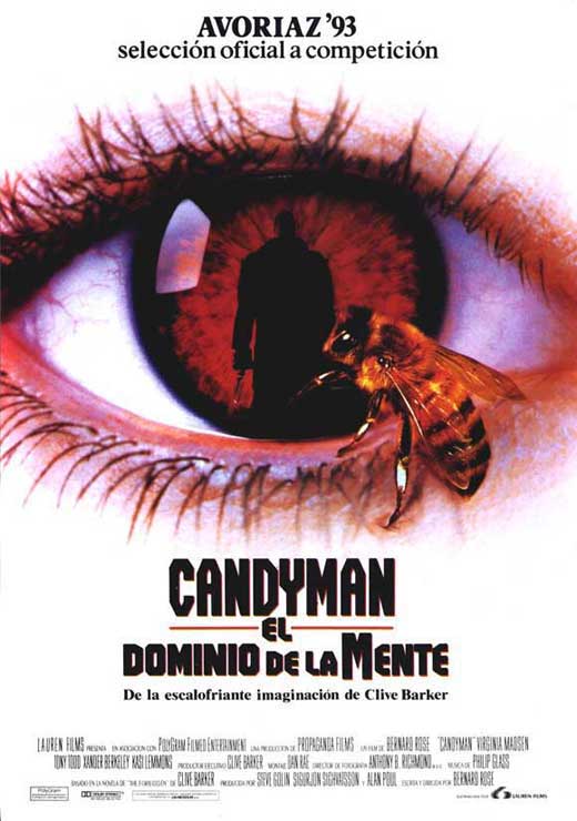 Candyman Movie Poster Print showcasing iconic horror artwork.