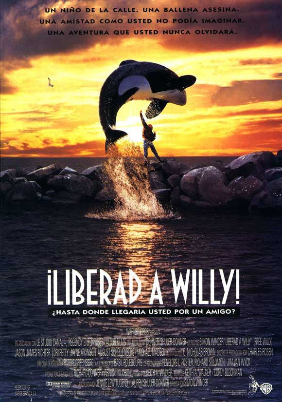 Free Willy Movie Poster Print (11 x 17) | Posterazzi