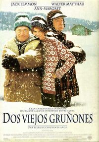 Grumpy Old Men Movie Poster Print showcasing comedic rivalry.