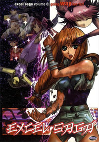 Excel Saga Movie Poster Print showcasing vibrant anime artwork.