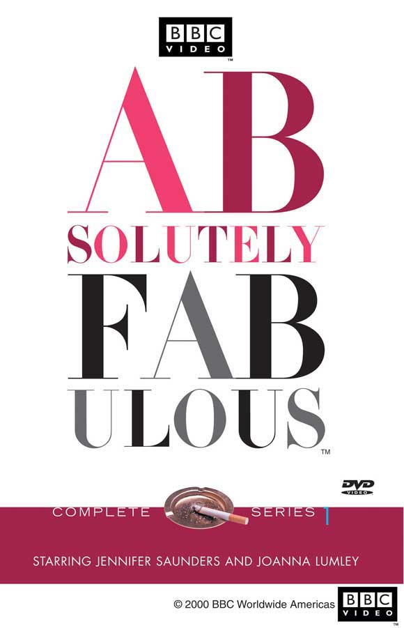 Absolutely Fabulous Movie Poster Print featuring vibrant colors and iconic characters.