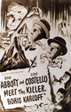 Abbott and Costello Meet the Killer Boris Karloff Movie Poster Print