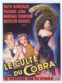 Cult of the Cobra Movie Poster Print showcasing vibrant colors and iconic imagery