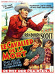 Man in the Saddle Movie Poster Print showcasing classic western cinema.