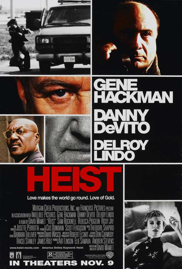Heist Movie Poster Print showcasing thrilling heist film art.