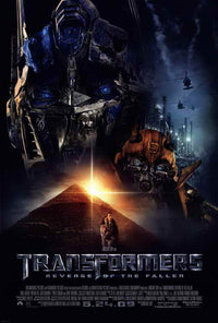 Transformers: Revenge of the Fallen Movie Poster Print showcasing Autobots and Decepticons.