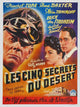 Five Graves to Cairo Movie Poster Print showcasing classic film imagery.