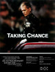 Taking Chance Movie Poster Print featuring a poignant design.