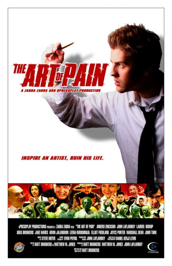 The Art of Pain Movie Poster Print showcasing emotional depth and cinematic themes.