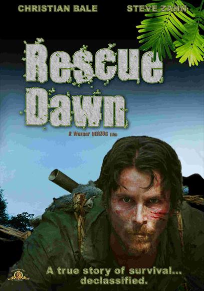 Rescue Dawn Movie Poster Print showcasing the film's dramatic visuals.