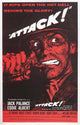 Attack Movie Poster Print featuring dramatic imagery from the film.