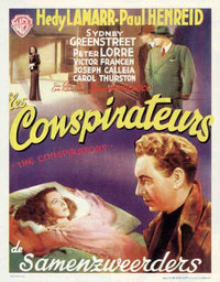 The Conspirators Movie Poster Print showcasing cinematic suspense.