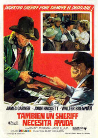 Support Your Local Sheriff! Movie Poster Print featuring classic comedy theme.