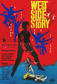 West Side Story Movie Poster Print showcasing iconic musical art.