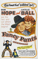 Fancy Pants Movie Poster Print - colorful and whimsical art for home decor.