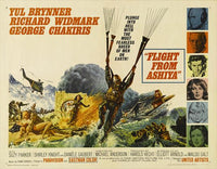 Flight From Ashiya Movie Poster Print showcasing classic film imagery.