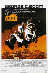 Rage Movie Poster Print showcasing vibrant cinematic artwork.