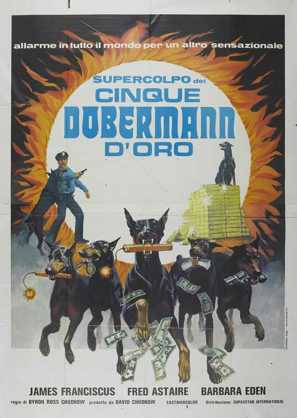 The Doberman Gang Movie Poster Print - 27x40