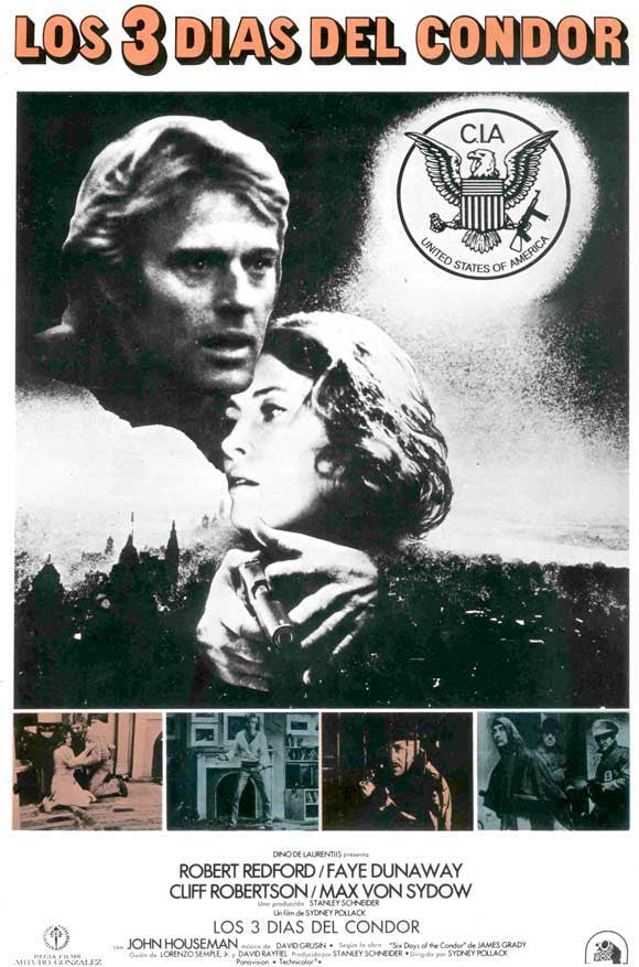 Three Days of the Condor Movie Poster Print - 11 x 17