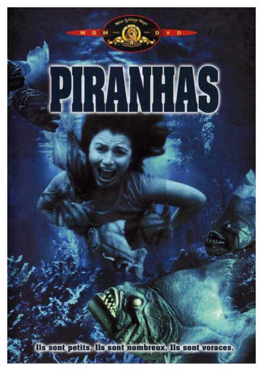 Piranha Movie Poster Print showcasing iconic horror film art.