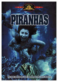 Piranha Movie Poster Print showcasing iconic horror film art.