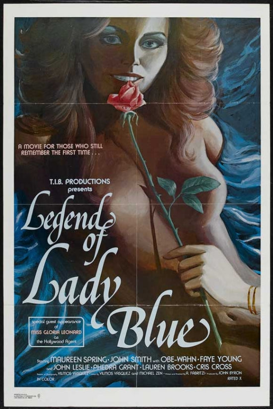 The Legend of Lady Blue Movie Poster Print showcasing vibrant colors.