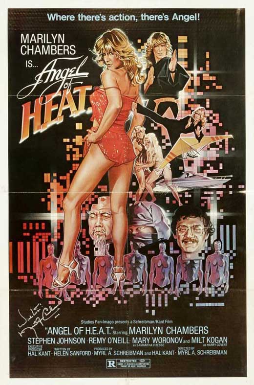 Angel of H.E.A.T. Movie Poster Print showcasing cinematic art.