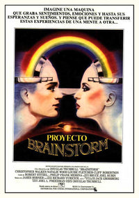 Brainstorm Movie Poster Print showcasing vibrant colors and cinematic art.