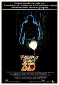 Friday the 13th, Part 3 Movie Poster Print showcasing classic horror art.