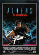 Aliens Movie Poster Print showcasing iconic science fiction art