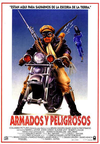 Armed and Dangerous Movie Poster Print showcasing classic comedy artwork.