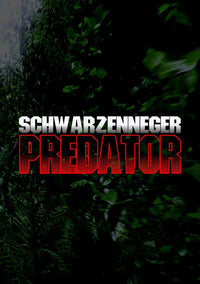 Predator Movie Poster Print showcasing iconic sci-fi imagery.