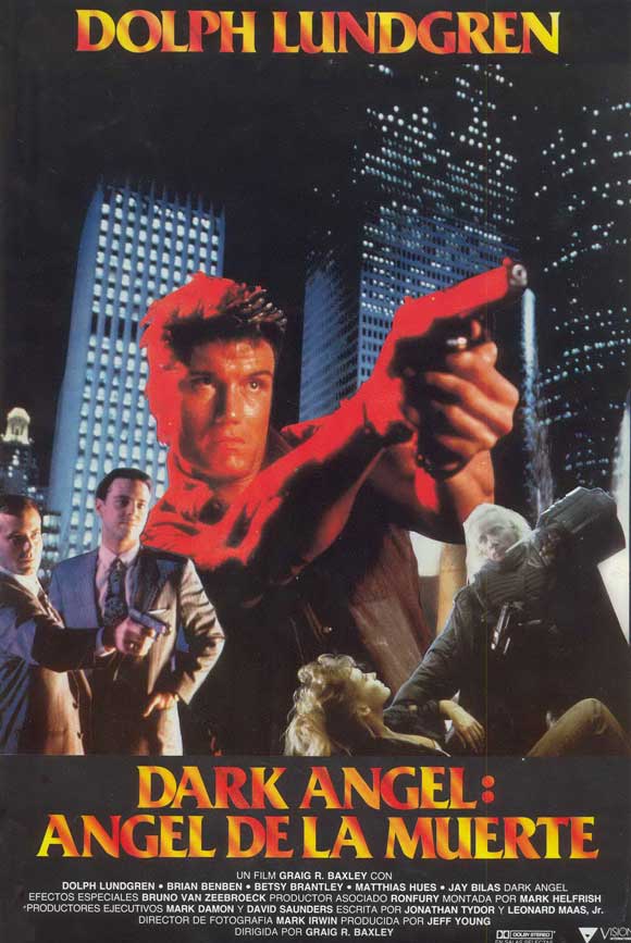 Dark Angel Movie Poster Print showcasing vibrant artwork.